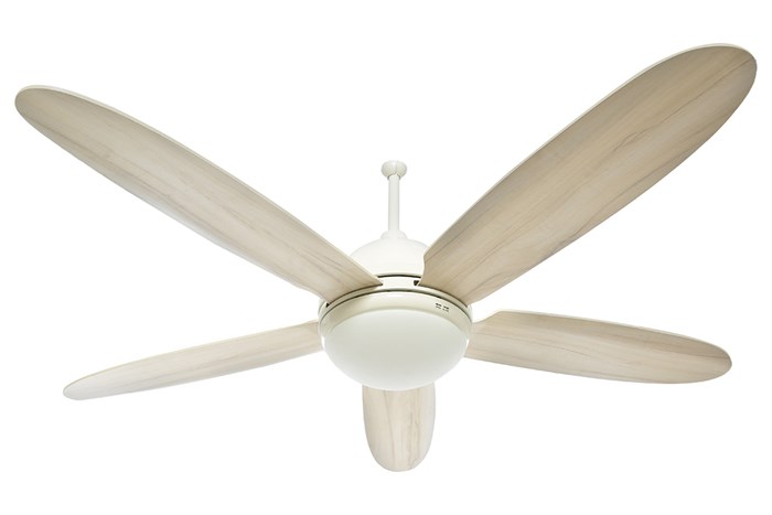 Quạt trần Mr.Vu 5 cánh Daisy (WH) 100W Màu Nâu nhạt