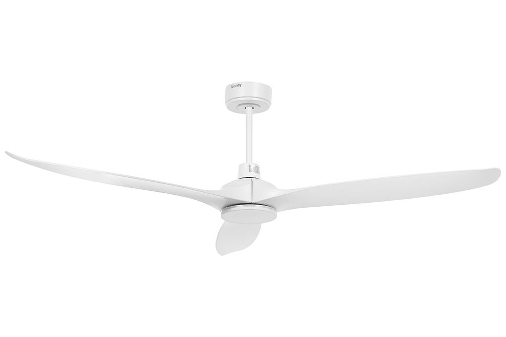 Quạt trần Benny 3 cánh BDC60RM 33W Trắng Màu Trắng