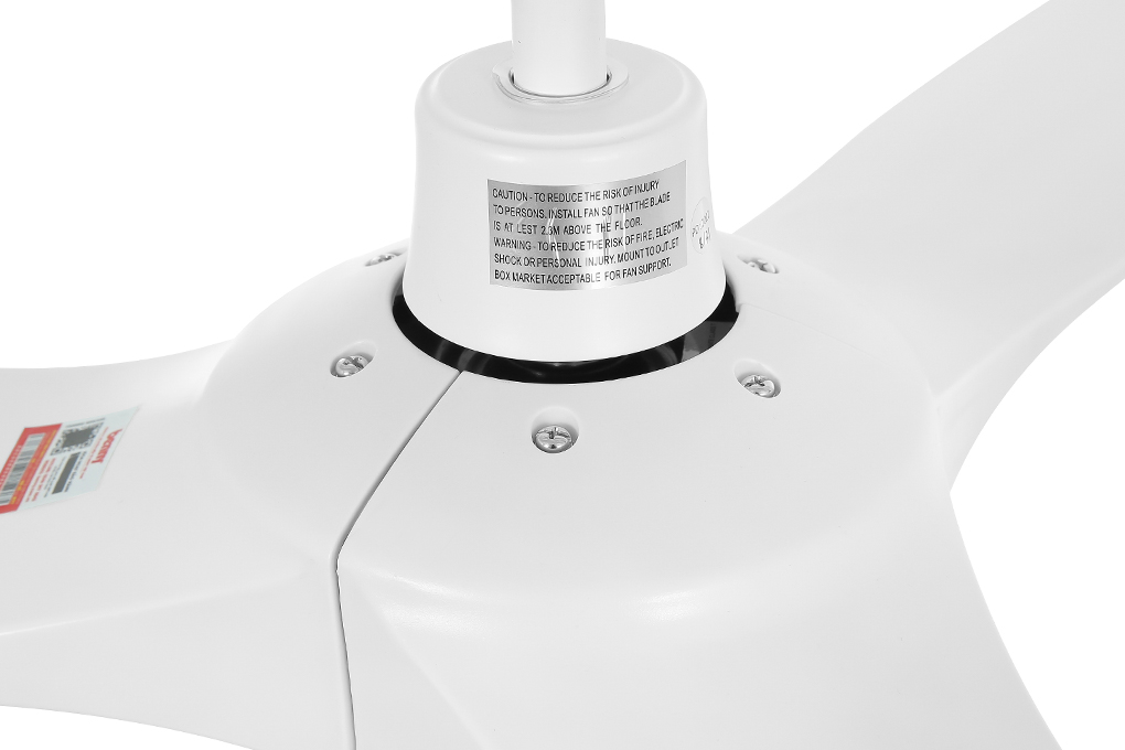 Quạt trần Benny 3 cánh BDC60RM 33W Trắng Màu Trắng