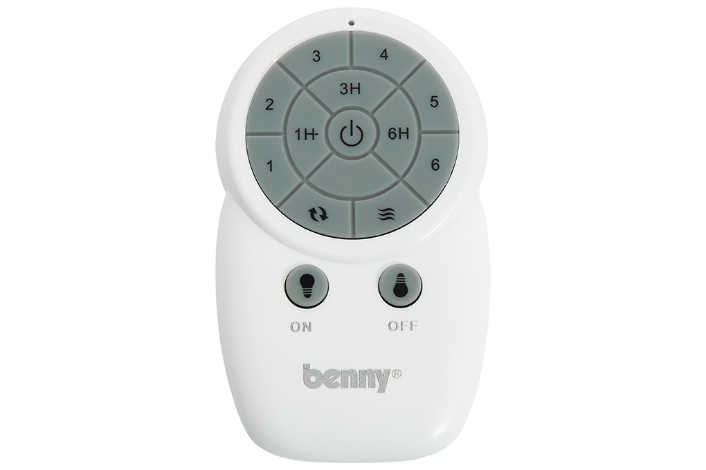 Quạt trần Benny 6 cánh XUFO22T 18W Nâu Màu Nâu