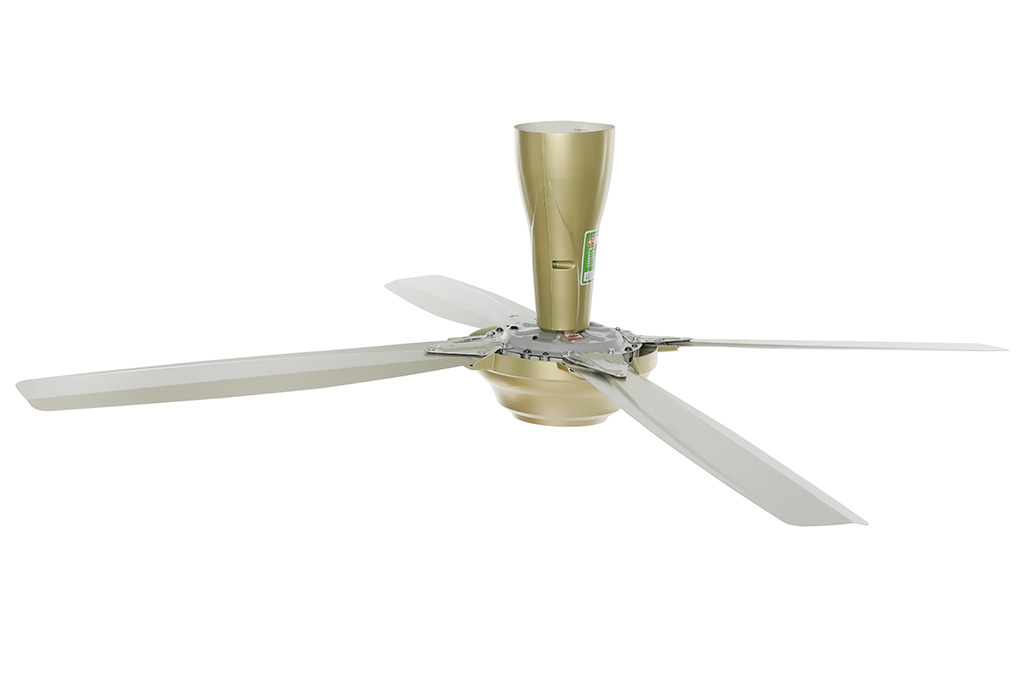 Quạt trần KDK 4 cánh M56PR(GD) 59W Màu Vàng