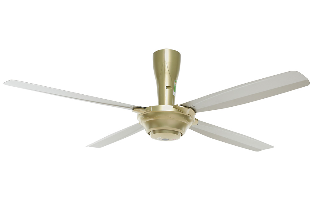 Quạt trần KDK 4 cánh M56PR(GD) 59W Màu Vàng