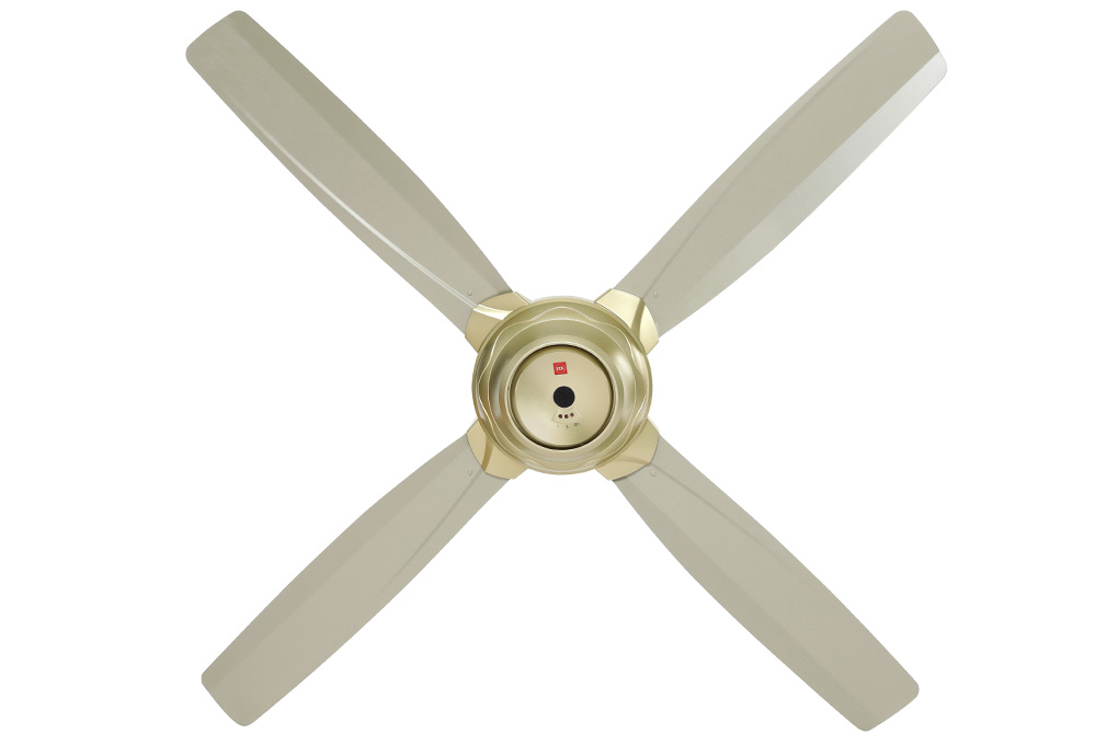 Quạt trần KDK 4 cánh M56PR(GD) 59W Màu Vàng