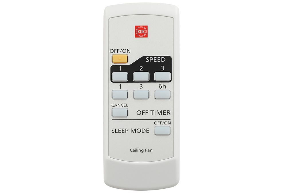 Quạt trần KDK 4 cánh M56PR(GD) 59W Màu Vàng
