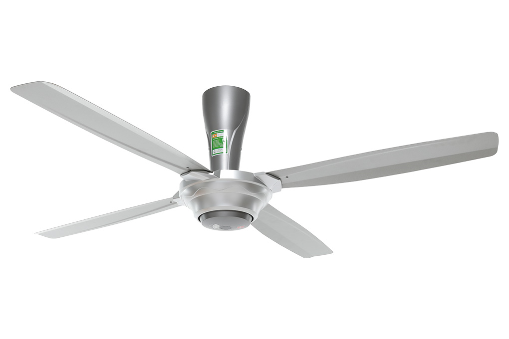 Quạt trần KDK 4 cánh M56PR(SIL) 59W Màu Bạc