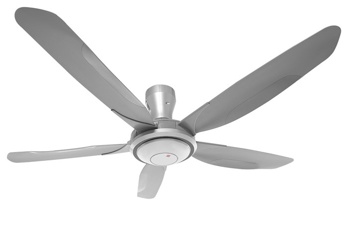 Quạt trần KDK 5 cánh V60WK(GY) 76W Màu Xám