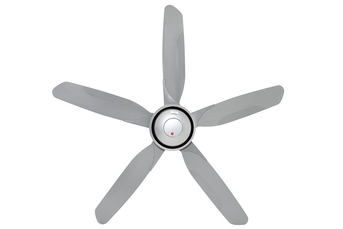 Quạt trần KDK 5 cánh V60WK(GY) 76W Màu Xám