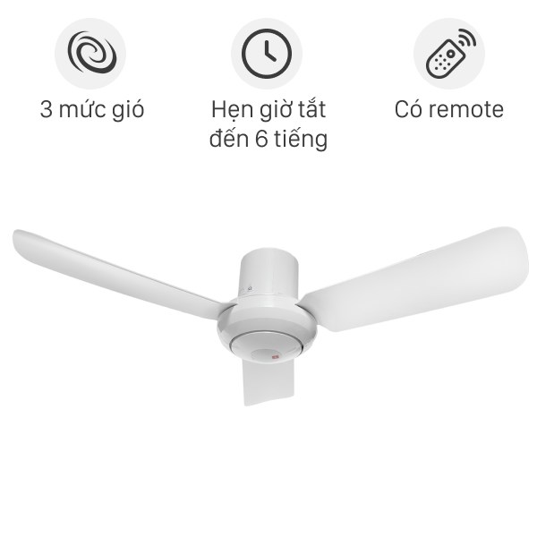 Quạt Trần Kdk 3 Cánh M11Su(Wh) 54W