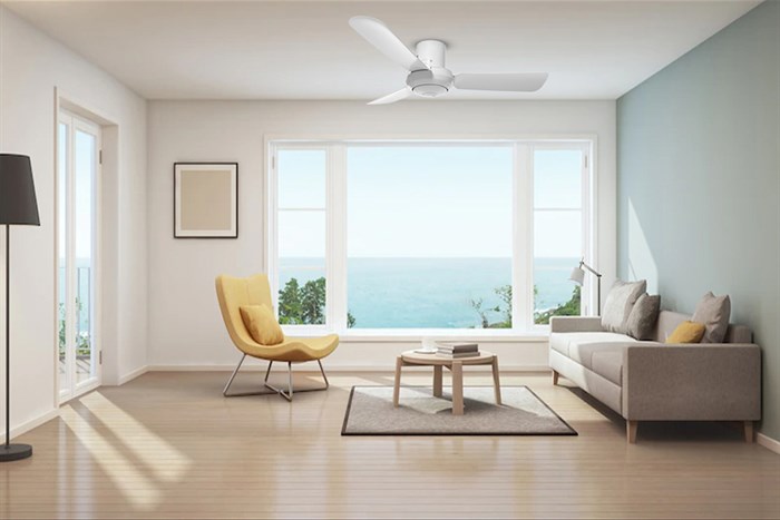 Quạt trần KDK 3 cánh M11SU(WH) 54W Màu Trắng