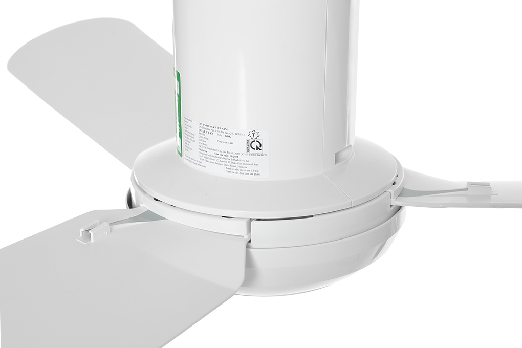 Quạt trần KDK 3 cánh M11SU(WH) 54W Màu Trắng