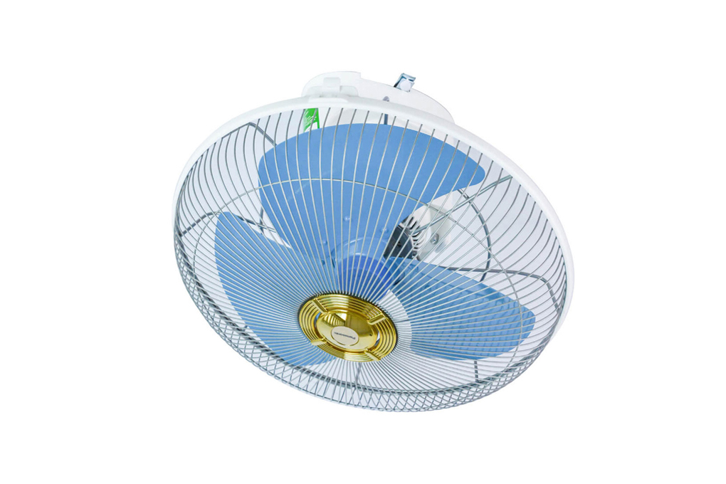Quạt trần đảo Panasonic 3 cánh F-409QB 45W Màu Xanh
