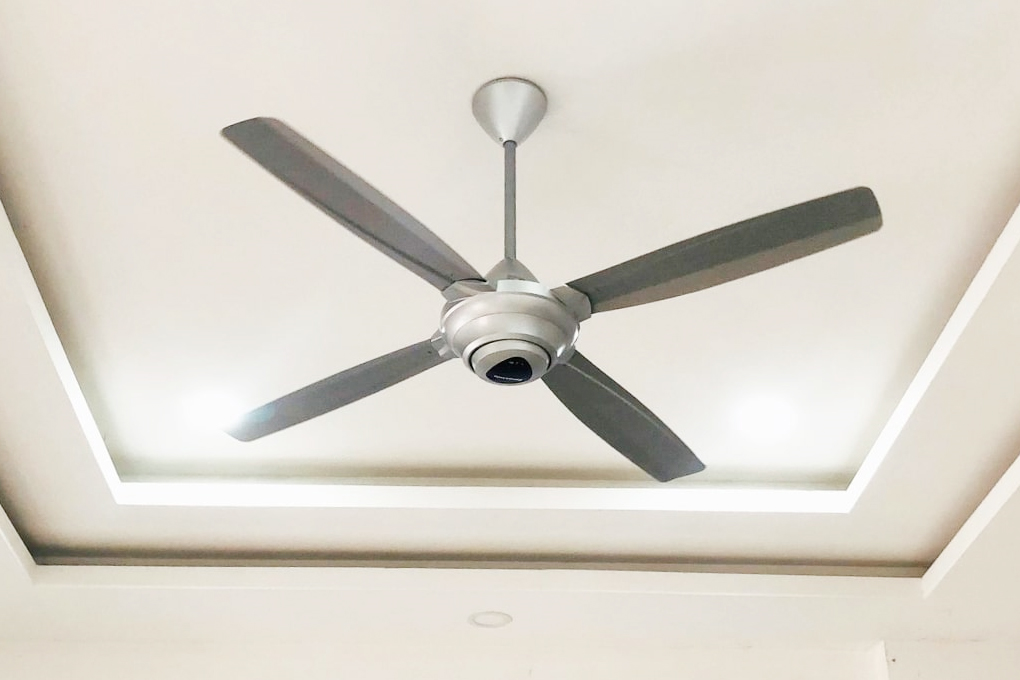 Quạt trần Panasonic 4 cánh F-56MZG-S 59W Màu Bạc