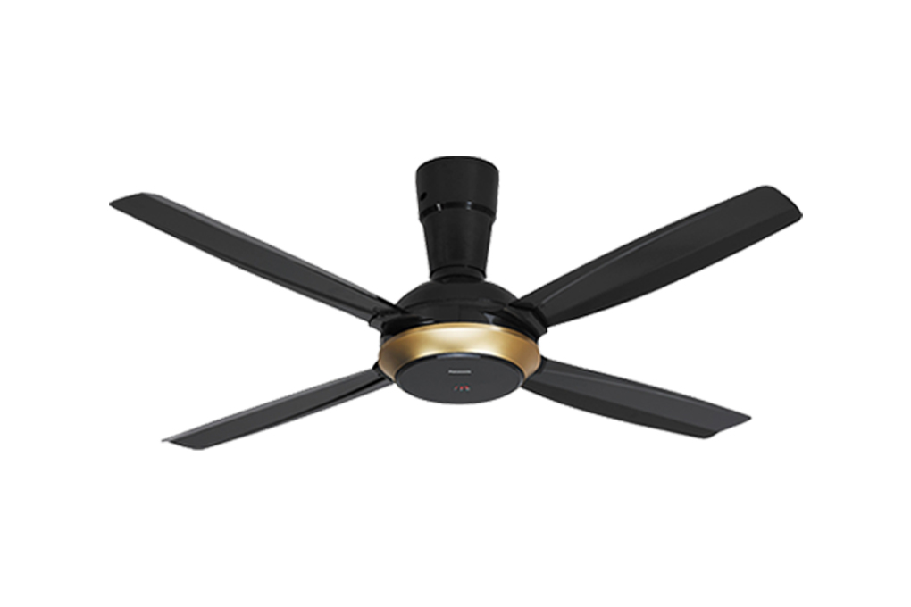 Quạt trần Panasonic 4 cánh F-56XPG 59W Màu Đen