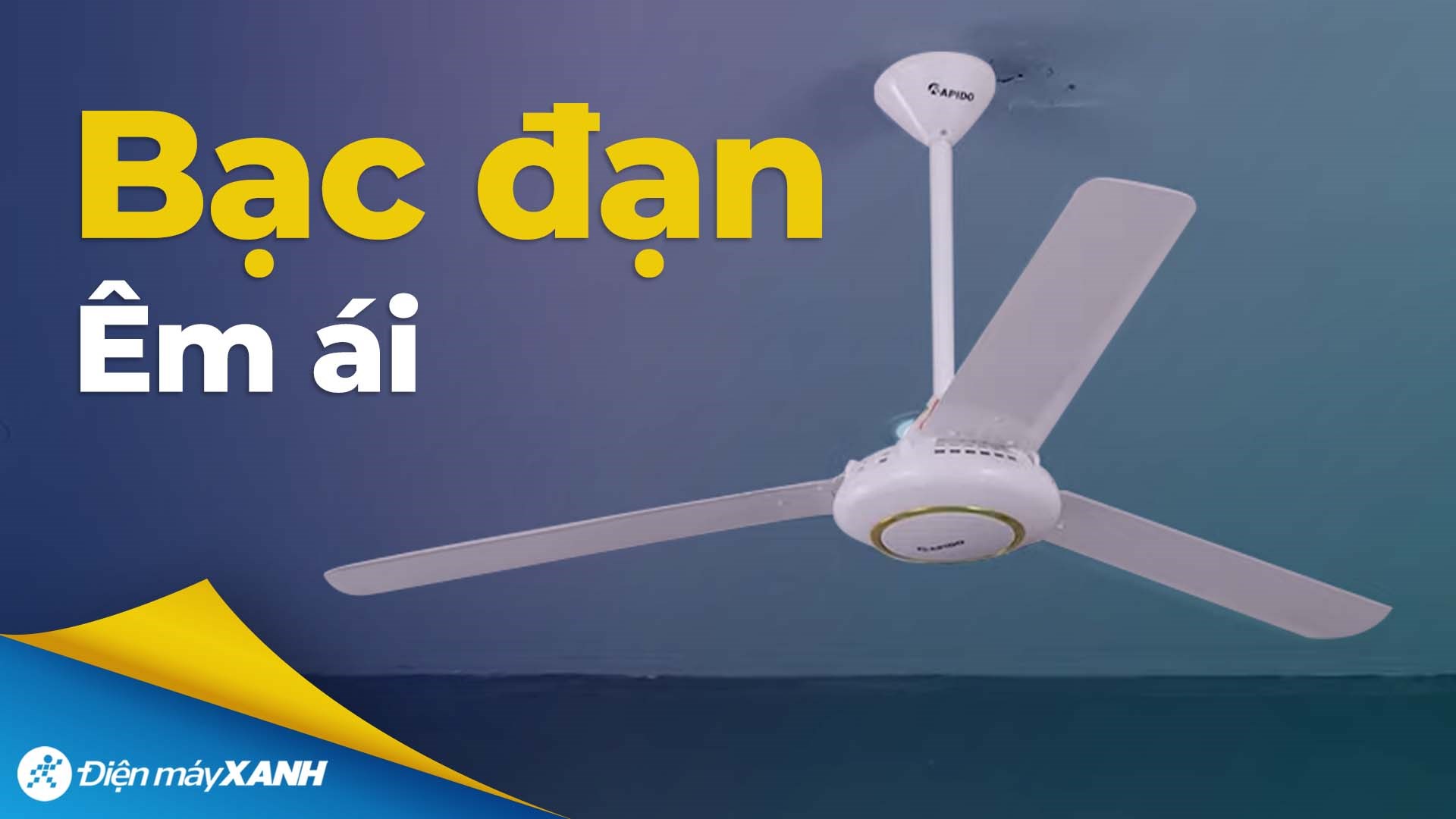 Quạt trần Rapido 3 cánh RCF-3W 80W