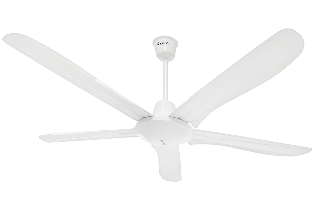 Quạt trần Rapido 5 cánh RCF-5W 100W Màu Trắng