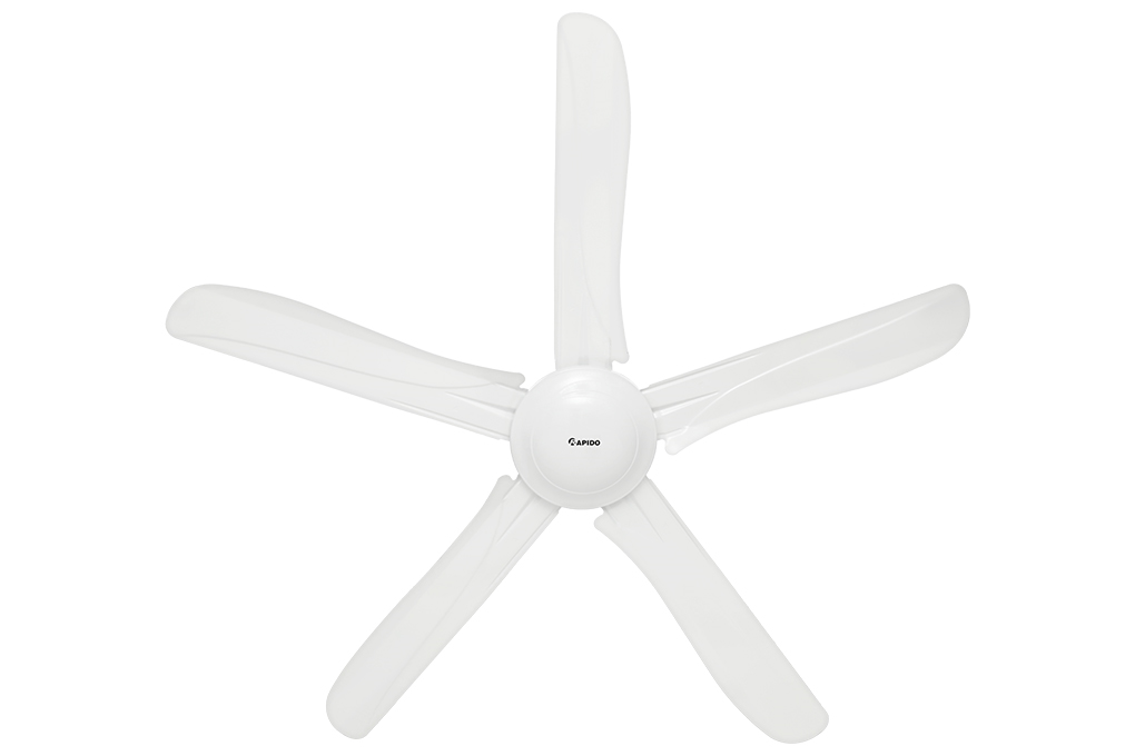 Quạt trần Rapido 5 cánh RCF-5W 100W Màu Trắng