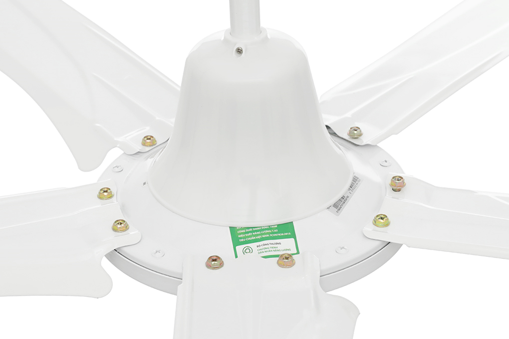 Quạt trần Rapido 5 cánh RCF-5W 100W Màu Trắng