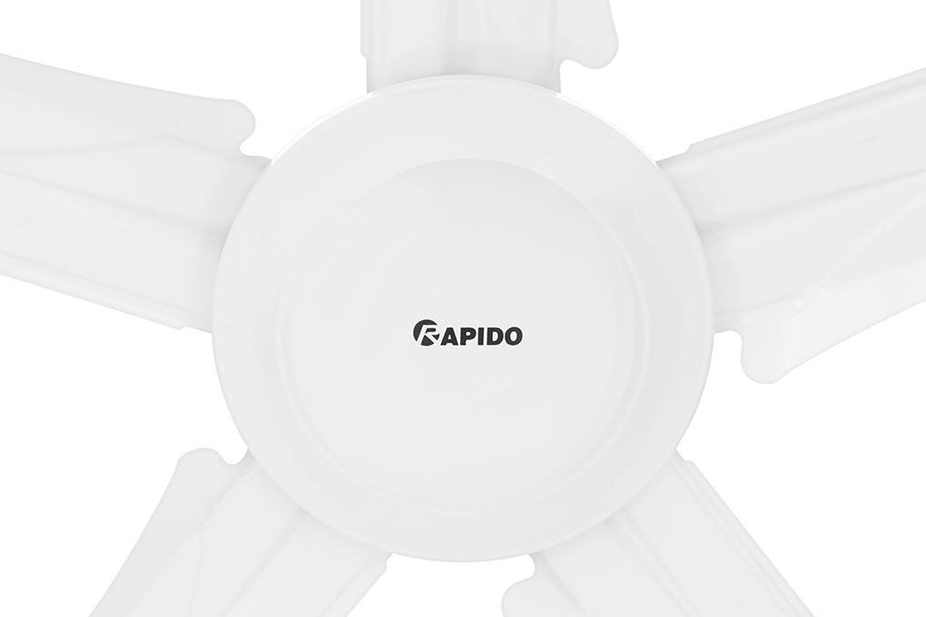 Quạt trần Rapido 5 cánh RCF-5W 100W Màu Trắng