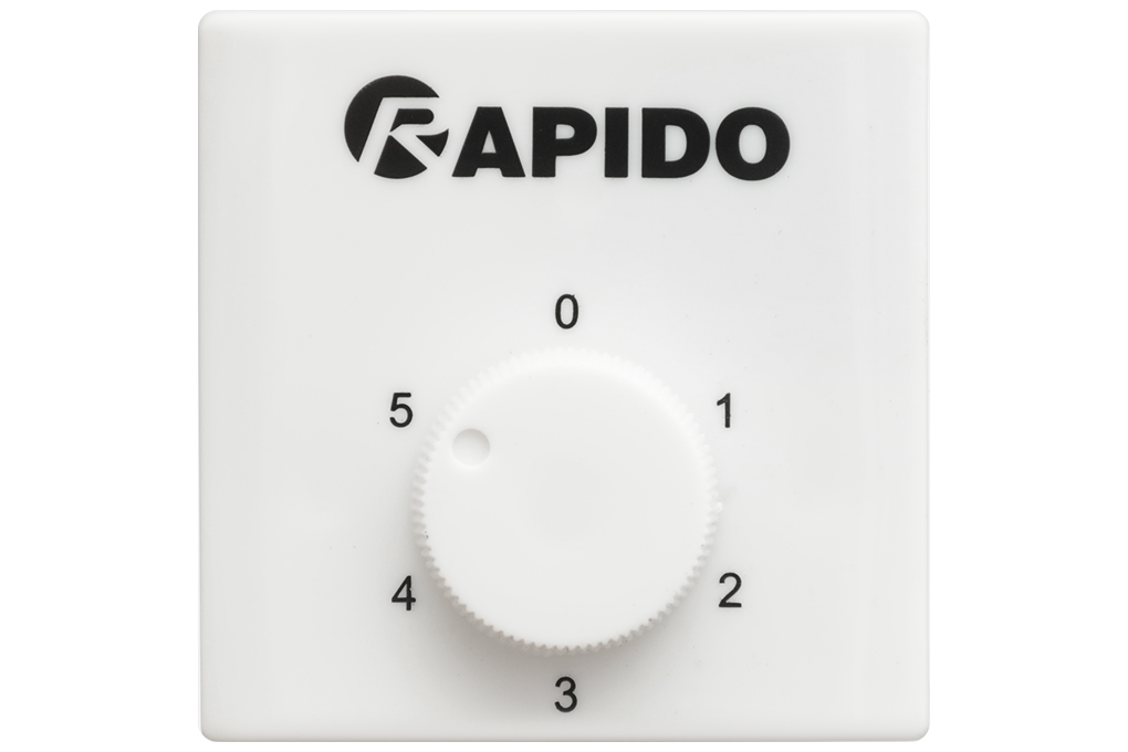 Quạt trần Rapido 5 cánh RCF-5W 100W Màu Trắng