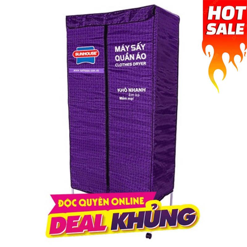 Tủ sấy quần áo Sunhouse SHD2707