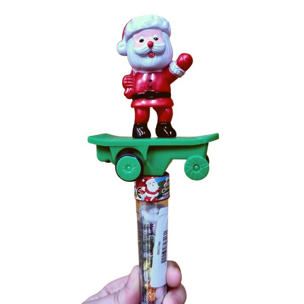 Kẹo đồ chơi giáng sinh Shantou Juqi hương dâu hộp 8g (từ 3 tuổi) - Màu ngẫu nhiên - AVAKids.com