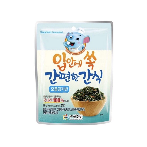 Rong biển rắc cơm Tohogenkai vị hải sản gói 10g - AVAKids.com