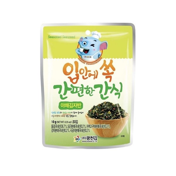 Rong biển rắc cơm Tohogenkai vị rau củ gói 10g - AVAKids.com