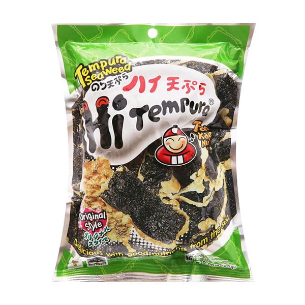Snack rong biển vị truyền thống Tao Kae Noi Tempura 25g (từ 2 tuổi) - AVAKids.com