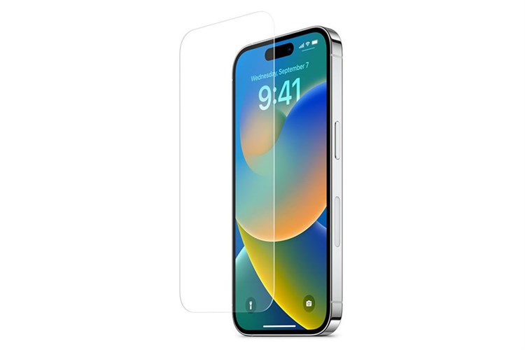 Miếng dán kính iPhone 14 Pro Belkin Màu Trắng