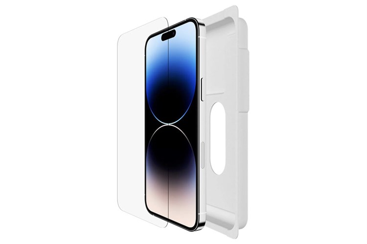 Miếng dán kính iPhone 14 Pro Belkin Màu Trắng