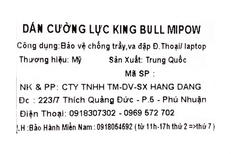 Miếng dán kính chống nhìn trộm iPhone 14 Pro Max Mipow - BJ416 Màu Trắng