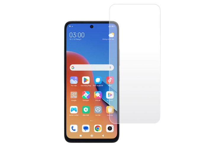 Miếng dán kính Xiaomi Redmi 12/Redmi A3 - Jincase Màu Trắng