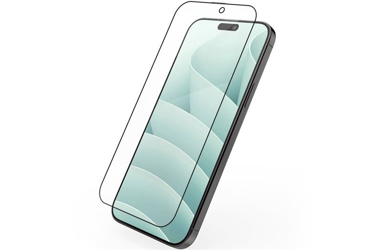 Miếng dán kính cường lực chống ánh sáng xanh iPhone 15 Pro JCPAL Màu Trắng