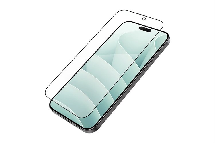 Miếng dán kính cường lực chống ánh sáng xanh iPhone 15 Pro JCPAL Màu Trắng