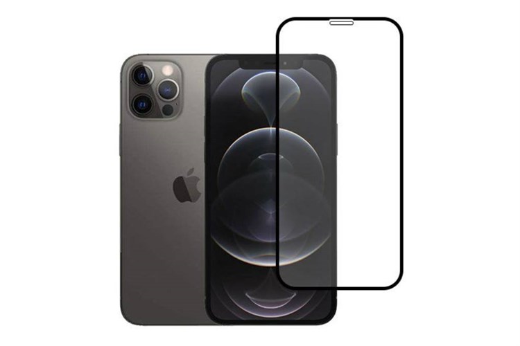 Miếng dán kính full màn hình iPhone 12/12 Pro Jincase Màu Trắng