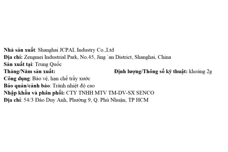 Miếng dán kính iPad Air 10.9 inch JCPAL Màu Trắng