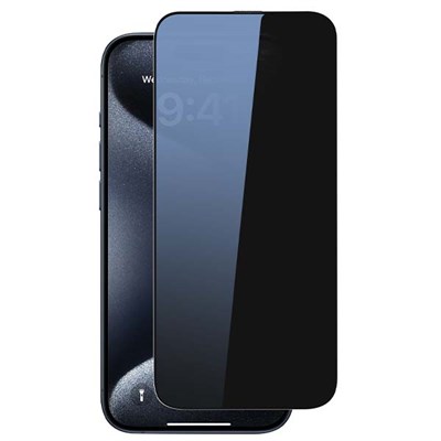 Miếng dán kính cường lực chống nhìn trộm iPhone 15 Pro Max Jincase