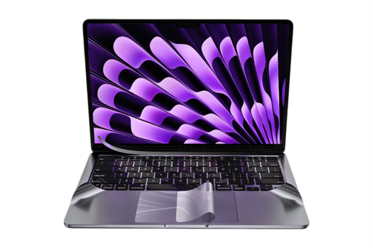 Bộ dán Macbook Air M2/M3/M4 15 inch 6 IN 1 ISCS2941 - Innostyle Màu Xám