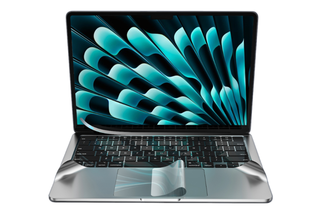 Bộ dán Macbook Air M2/M3/M4/M5 15 inch 6 IN 1 ISCS2941 - Innostyle Màu Bạc