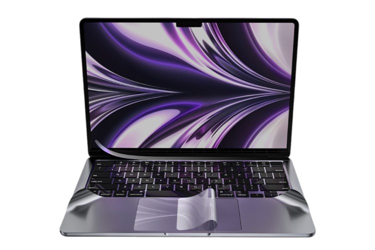 Bộ dán Macbook Air M2 13.6 inch 6 IN 1 ISCS2681 - Innostyle Màu Xám