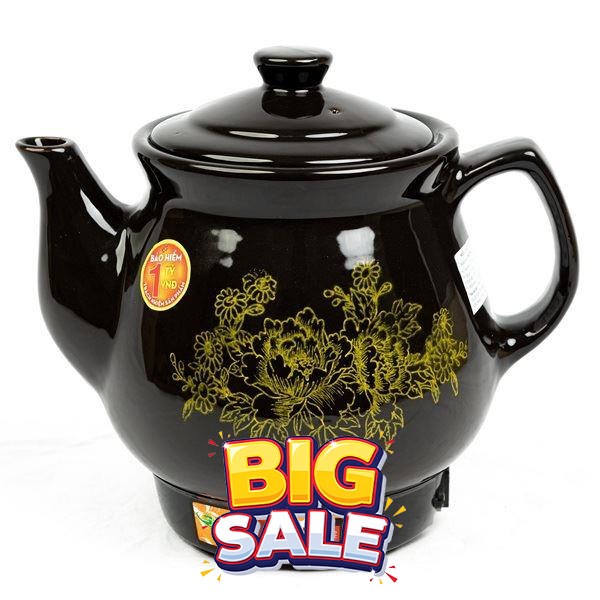 Siêu sắc thuốc điện Seika 3.2 lít SKS 326 Đen