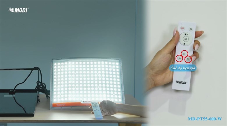 Đèn pha năng lượng mặt trời Modi MD-PT55-600-W