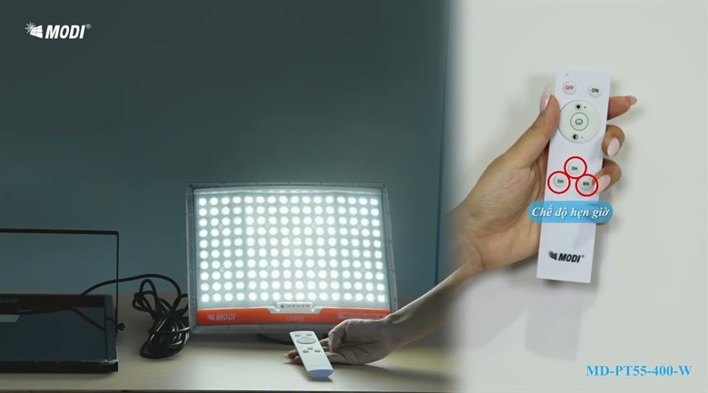Đèn pha năng lượng mặt trời MODI MD-PT55-400-W