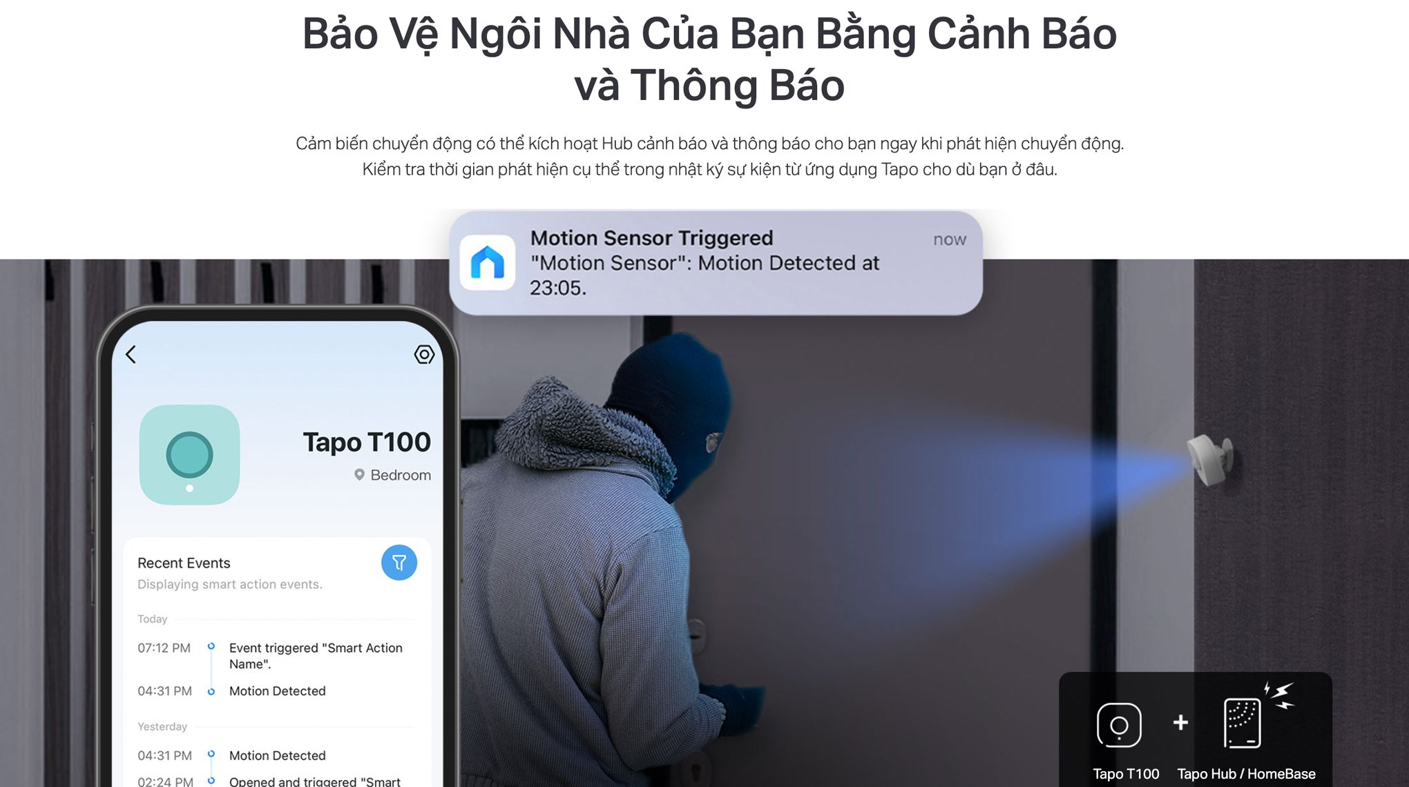 Cảm biến tiếp xúc thông minh TP-Link Tapo T100