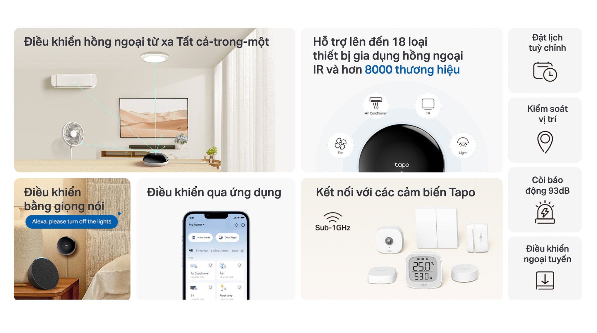 Hub kết nối cảm biến thông minh TP-Link Tapo H110