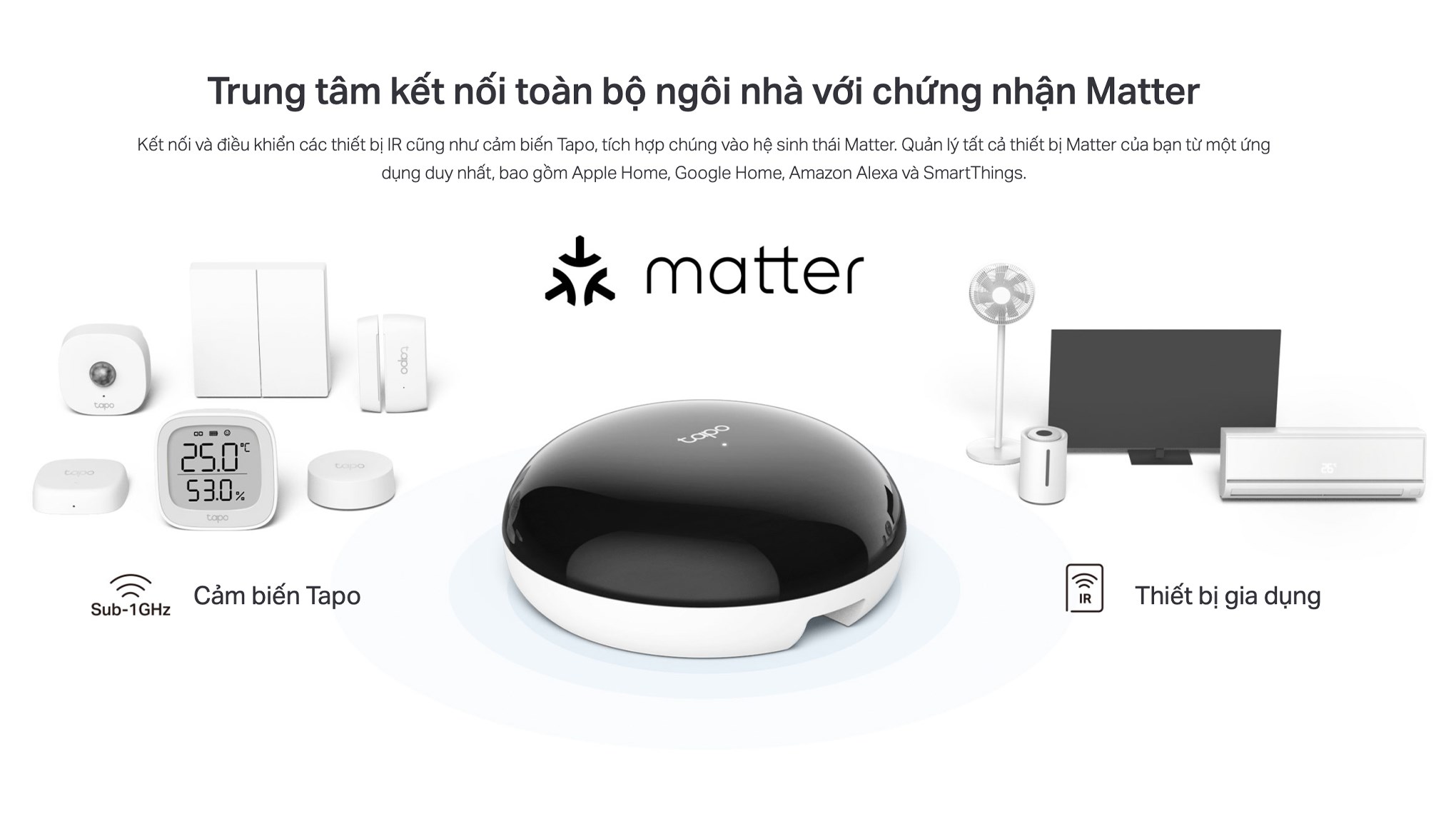 Hub kết nối cảm biến thông minh TP-Link Tapo H110
