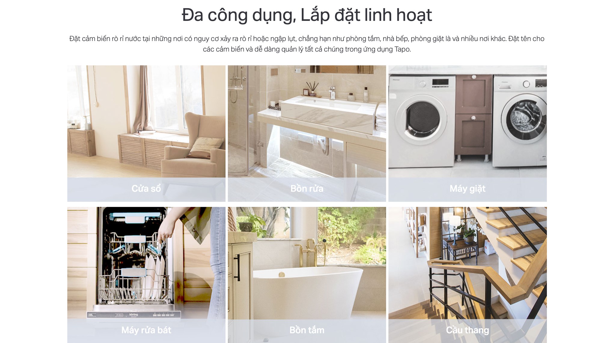 Cảm biến rò rỉ nước thông minh TP-Link Tapo T300