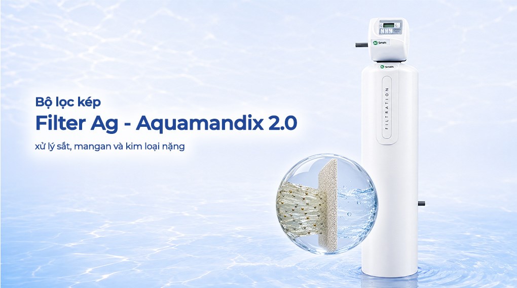 Máy lọc tổng đầu nguồn AOSmith AOW-S500 Premium