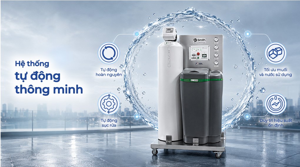 Máy lọc tổng đầu nguồn AOSmith AOW-S500 Premium