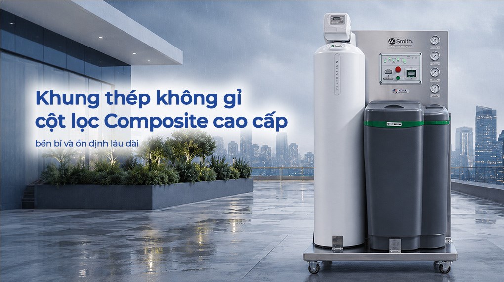 Máy lọc tổng đầu nguồn AOSmith AOW-S500 Premium